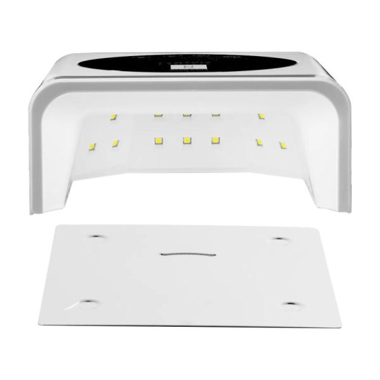 OCHO NAILS LED UV lampa X22 72W bezdrôtová biela so zrkadlovým podstavcom OCHO NAILS LED UV lampa X22 72W bezdrôtová biela so zrkadlovým podstavcom