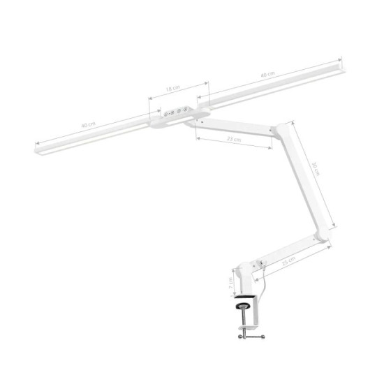 Stolná lampa Glow L04 biela Stolná lampa Glow L04 biela