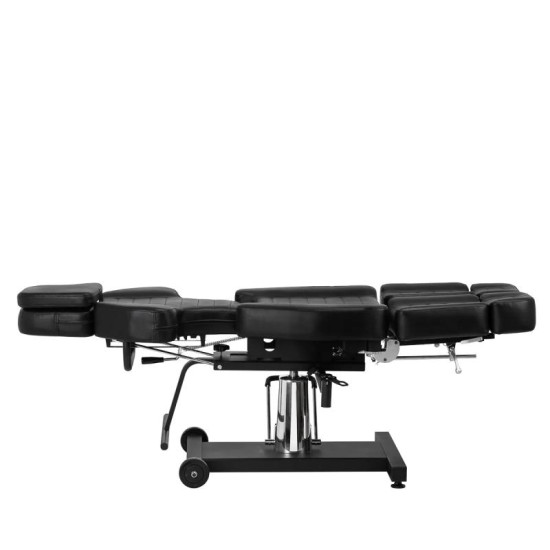 Hydraulické kreslo na tetovanie Pro Ink 601A čierne Hydraulické kreslo na tetovanie Pro Ink 601A čierne