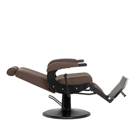Barberské kreslo Gabbiano Continental hnedé Barberské kreslo Gabbiano Continental hnedé