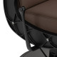 Barberské kreslo Gabbiano Continental hnedé Barberské kreslo Gabbiano Continental hnedé