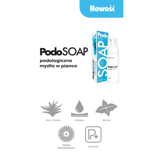 Podoland pedikérske penové mydlo 100 ml Podoland pedikérske penové mydlo 100 ml