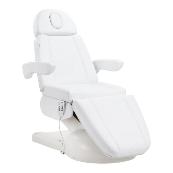 Kozmetické kreslo Azzurro Lux 3 motorové biele Kozmetické kreslo Azzurro Lux 3 motorové biele