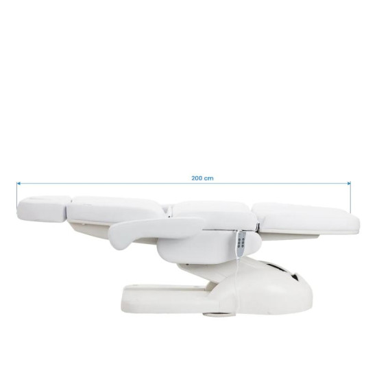 Kozmetické kreslo Azzurro Lux 3 motorové biele Kozmetické kreslo Azzurro Lux 3 motorové biele