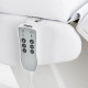 Kozmetické kreslo Azzurro Lux 3 motorové biele Kozmetické kreslo Azzurro Lux 3 motorové biele