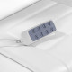 Elektrické kozmetické kreslo Lux 4M D biele s kolískou Elektrické kozmetické kreslo Lux 4M D biele s kolískou