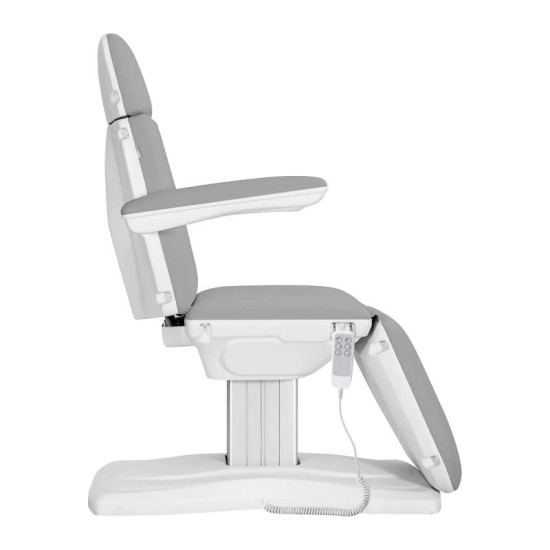Elektrické kozmetické kreslo SILLON Eclipse 3 motory sivé