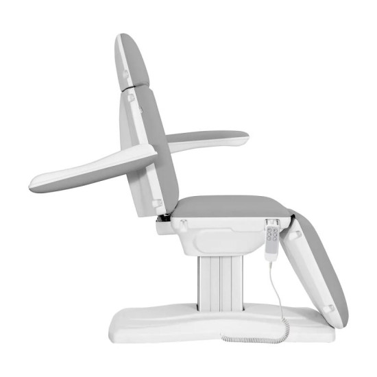 Elektrické kozmetické kreslo SILLON Eclipse 3 motory sivé