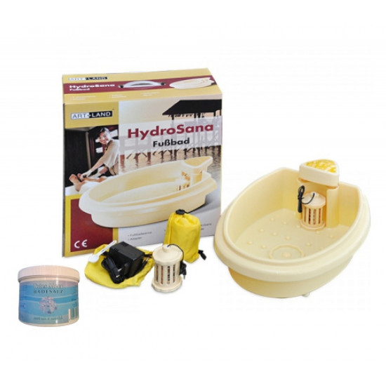 HydroSana + himalájska soľ - elektrolytický vodný kúpeľ, krémová