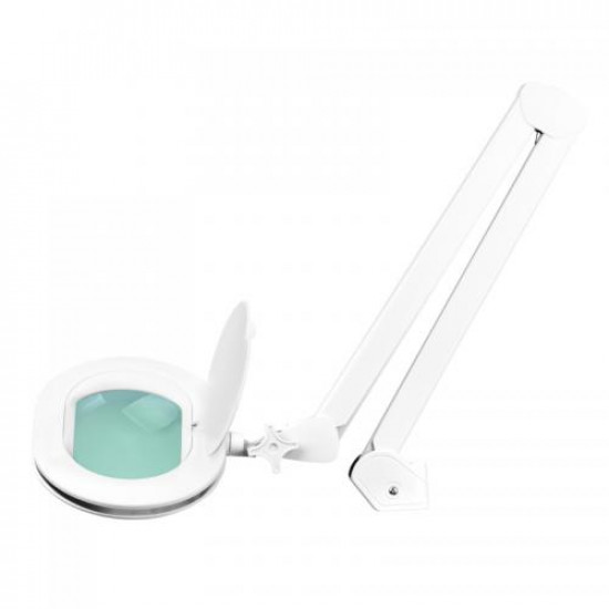 Kozmetická lupa lampa Elegante 6028 60 LED SMD 5D na stôl s reguláciou intezity, biela Kozmetická lupa lampa Elegante 6028 60 LED SMD 5D na stôl s reguláciou intezity, biela
