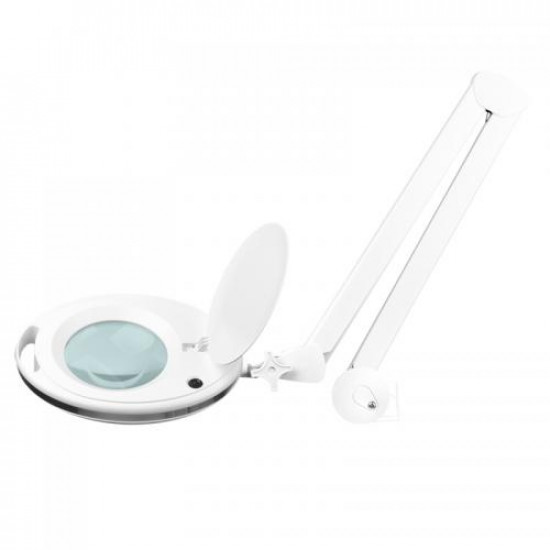 Kozmetická lupa lampa Elegante 6027 60 LED SMD 5D na stôl, biela Kozmetická lupa lampa Elegante 6027 60 LED SMD 5D na stôl, biela