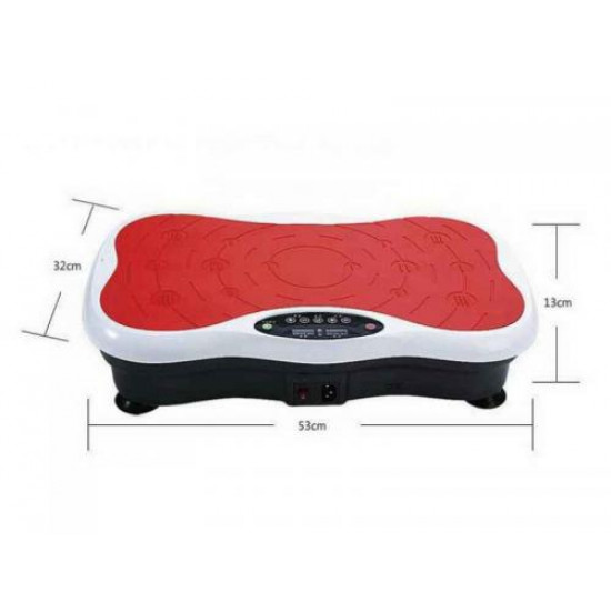 VibroShaper vibračná plošina s diaľkovým ovládačom, červená VibroShaper vibračná plošina s diaľkovým ovládačom, červená