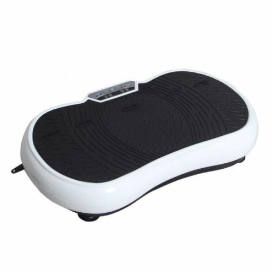 Vibračná plošina Max Vibration, relax a formovanie postavy s popruhmi a ovládačom, biela Vibračná plošina Max Vibration, relax a formovanie postavy s popruhmi a ovládačom, biela