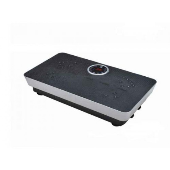 Vibračná plošina Fitpal Slim s magnetoterapiou + popruhy + hudba + ovládač, strieborná Vibračná plošina Fitpal Slim s magnetoterapiou + popruhy + hudba + ovládač, strieborná