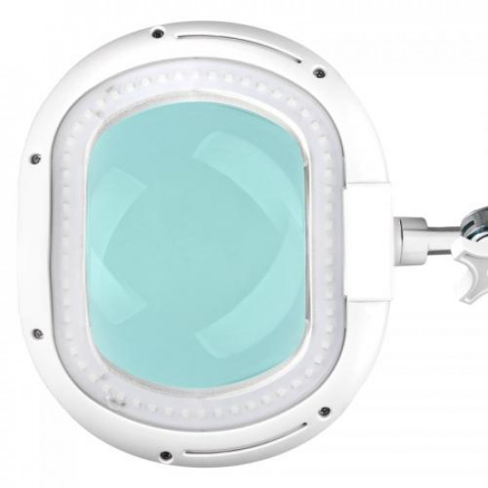Kozmetická lupa lampa Elegante 6028 60 LED SMD 5D na stôl s reguláciou intezity, biela Kozmetická lupa lampa Elegante 6028 60 LED SMD 5D na stôl s reguláciou intezity, biela