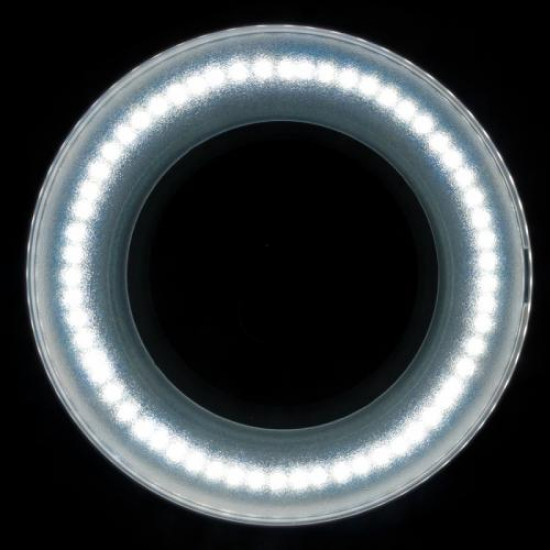 Kozmetická lupa lampa Elegante 6027 60 LED SMD 5D na stôl, biela Kozmetická lupa lampa Elegante 6027 60 LED SMD 5D na stôl, biela