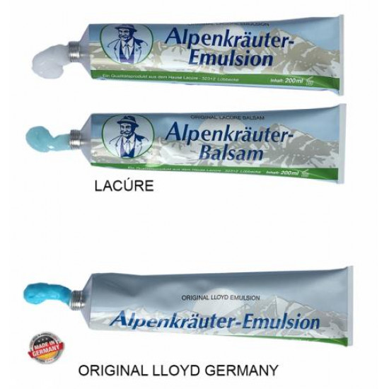 Lloyd Alpská masť - emulzia, Alpenkräuter Lloyd Alpská masť - emulzia, Alpenkräuter