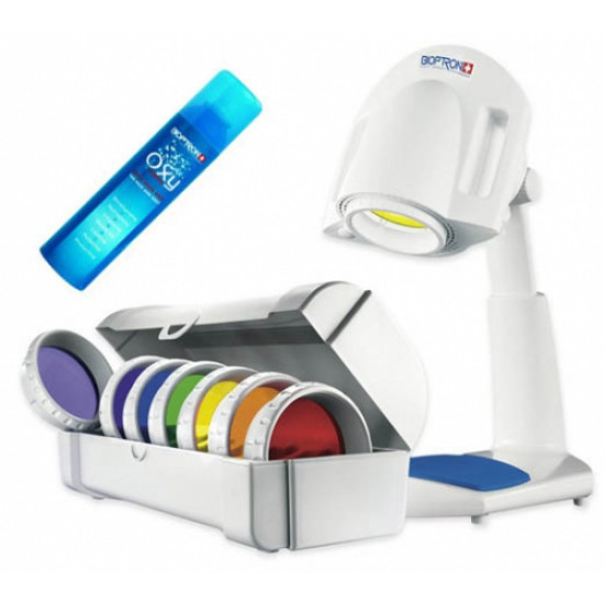 Biolampa Bioptron Pro 1 stolový stojan + kolorterapia + Oxy sprej Biolampa Bioptron Pro 1 stolový stojan + kolorterapia + Oxy sprej