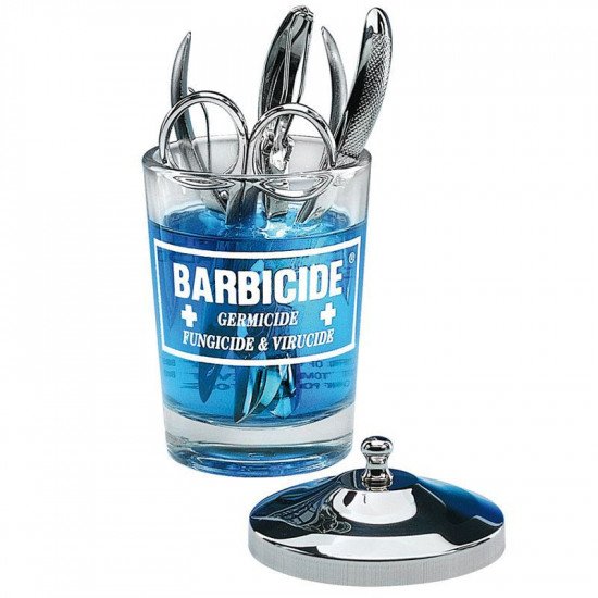 BARBICIDE Sklenená nádoba na dezinfekciu 120 ml BARBICIDE Sklenená nádoba na dezinfekciu 120 ml