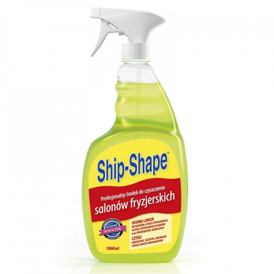 Barbicide SHIP SHAPE Sprej na odstránenie laku na vlasy a nečistôt z povrchov 1000 ml Barbicide SHIP SHAPE Sprej na odstránenie laku na vlasy a nečistôt z povrchov 1000 ml