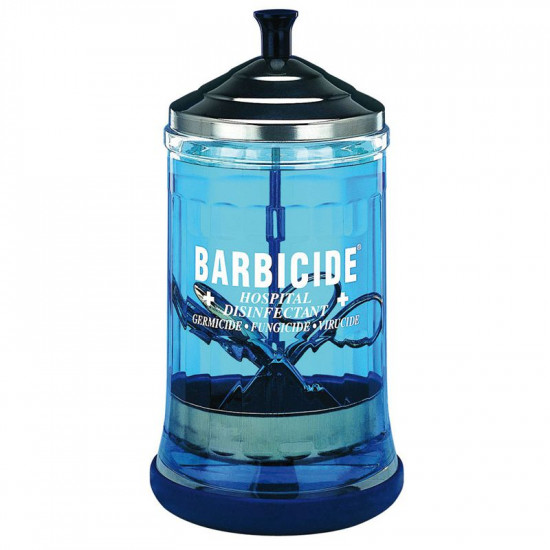 BARBICIDE Sklenená nádoba na dezinfekciu 750 ml BARBICIDE Sklenená nádoba na dezinfekciu 750 ml
