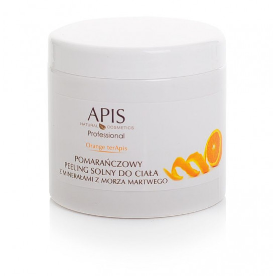 APIS TELOVÝ SOĽNÝ PEELING S POMARANČOM 500g APIS TELOVÝ SOĽNÝ PEELING S POMARANČOM 500g
