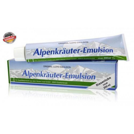 Lloyd Alpská masť - emulzia, Alpenkräuter Lloyd Alpská masť - emulzia, Alpenkräuter