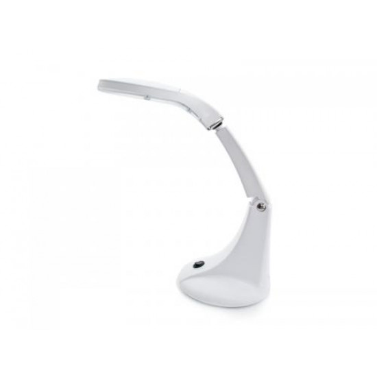 Kozmetická lupa lampa Elegante MINI 36 LED SMD 5D na stôl, biela
